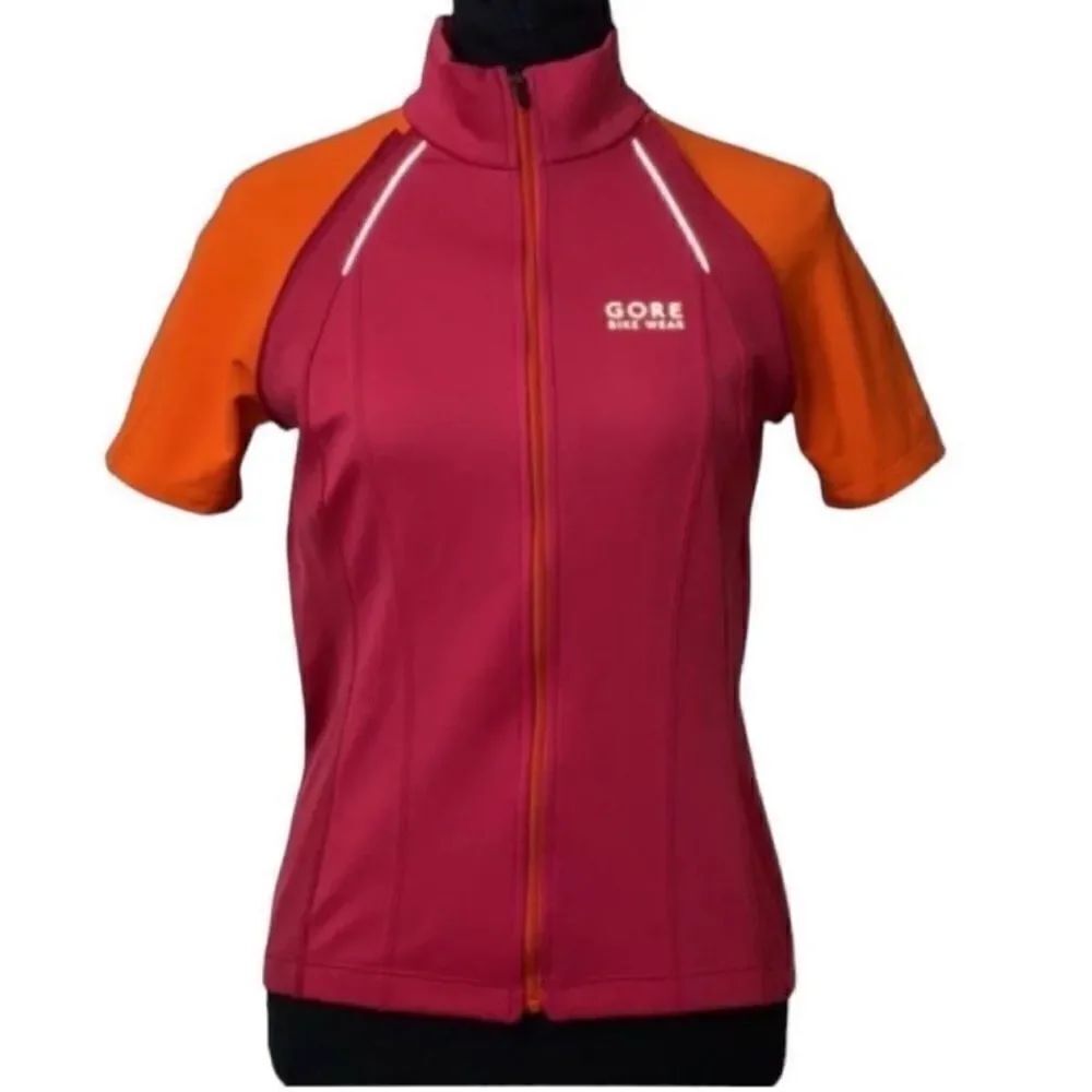Gore Pink & Orange Women's Bike Wear(Size Small)